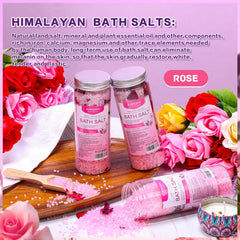 Xiweioo sels bain Himalayens lavande, ambiance parfumée et relaxation.