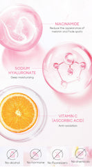 XJBD Sakura Sérum Anti-âge, flacon pompe, améliore texture et élasticité en douceur.