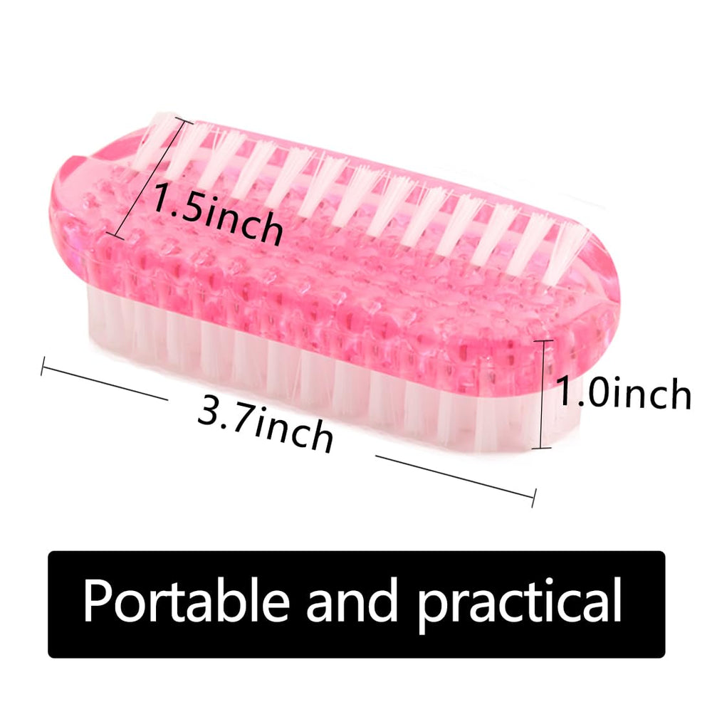 Brosse Xjinmin compacte prête pour le voyage et le nettoyage en déplacement.