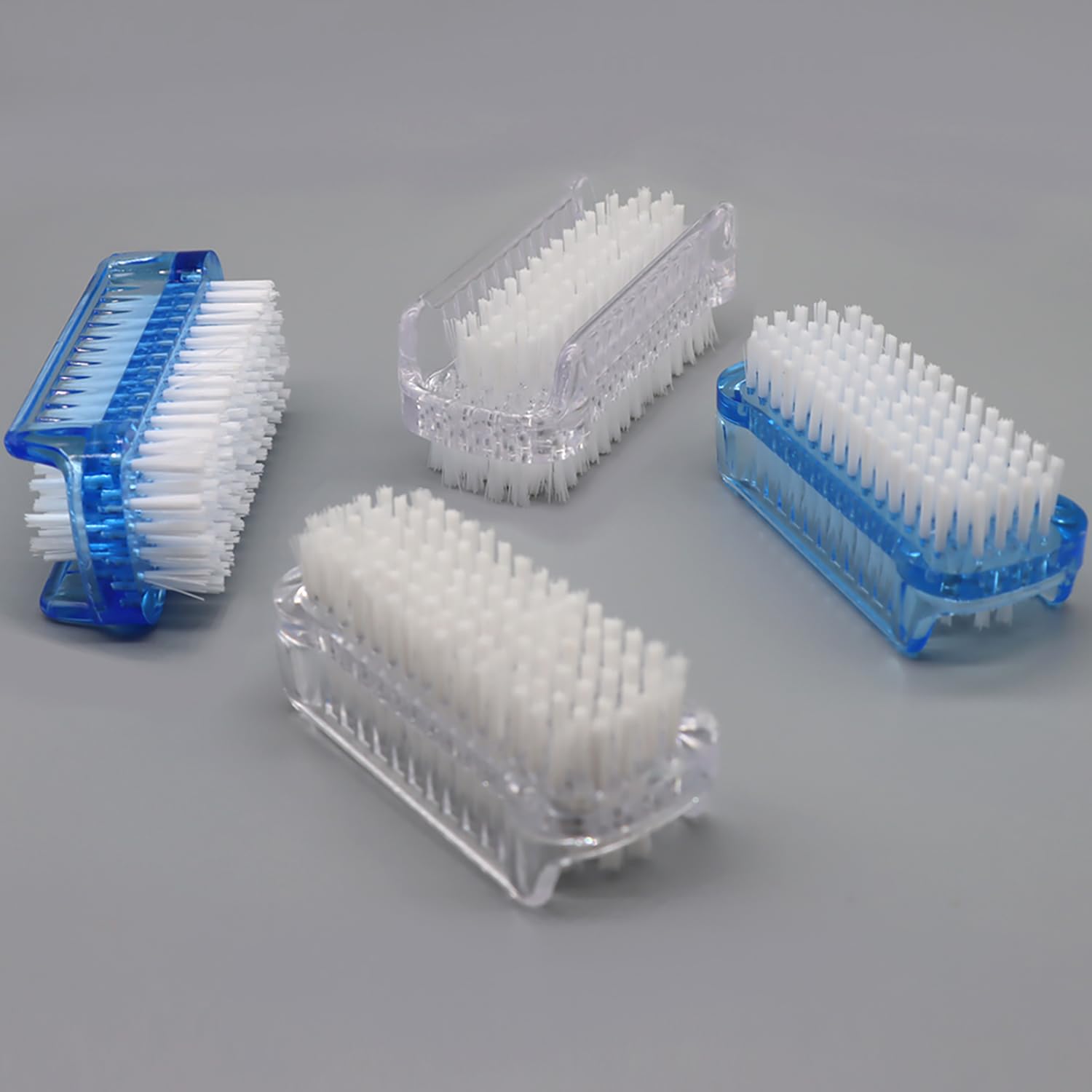 Brosse Xjinmin double face blanc, idéale après jardinage ou cuisine.