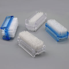 Brosse Xjinmin double face blanc, idéale après jardinage ou cuisine.