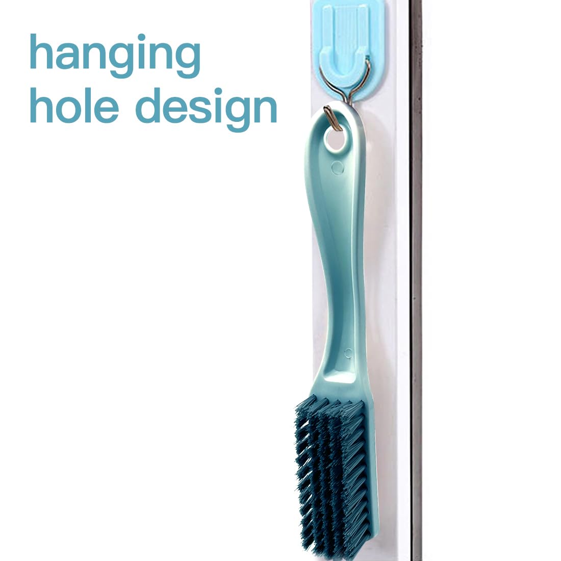 Brosse avec trou de suspension Xjinmin, rangement pratique.