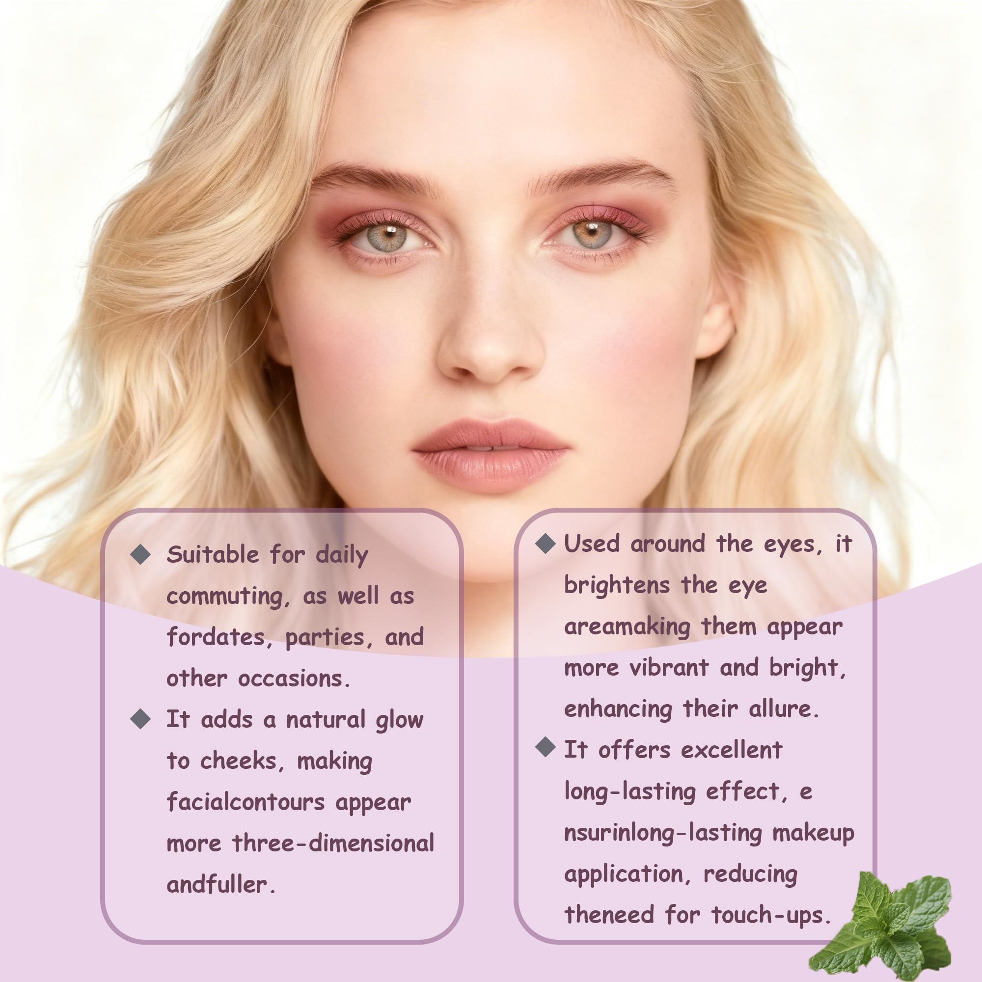 XLJQ Versatile shades suit all skin tones and occasions.
