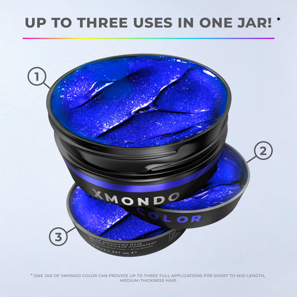 XMONDO acide hyaluronique, hydratation durable pour les cheveux.