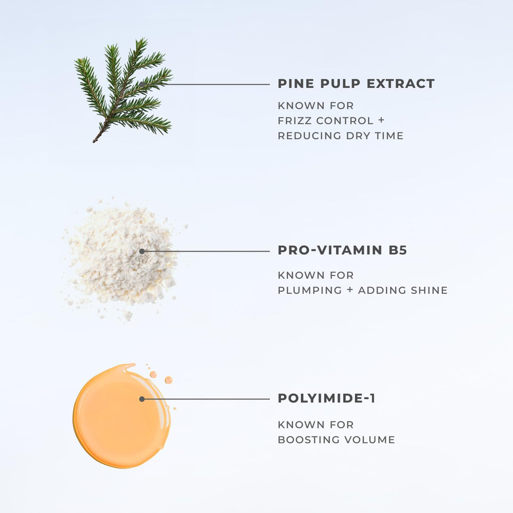 Résultat: brillance légère et texture naturelle sur les longueurs.