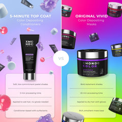 XMONDO Hair Top Coat Rose Doré – application crèmeuse facile sans outils.