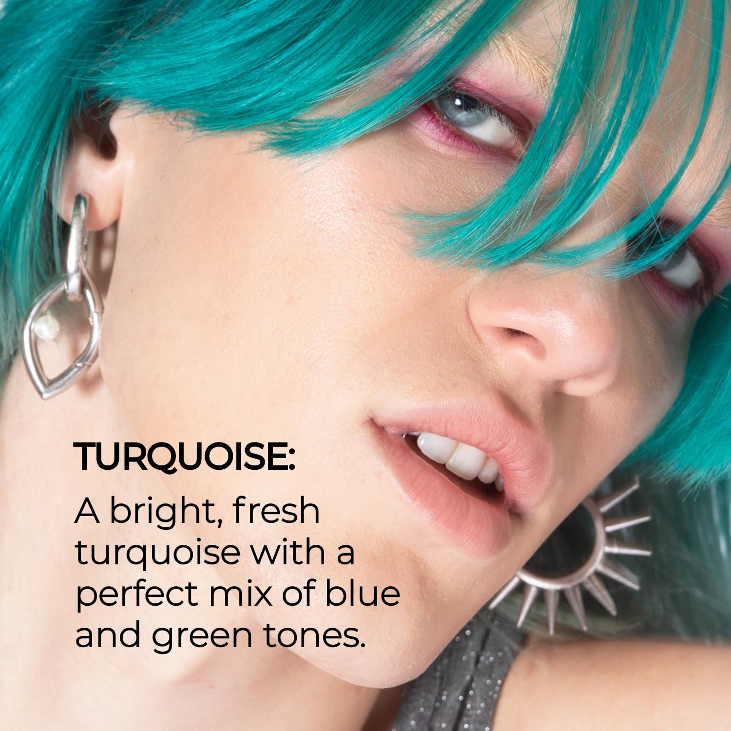 XMONDO Cheveux Turquoise Après Coloration affiche éclat et douceur durables.