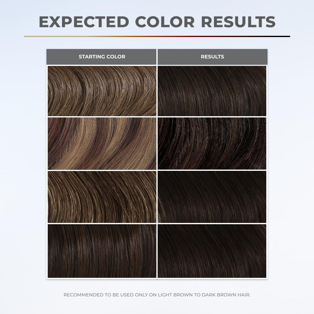 XMONDO Color 5N brun foncé – hydratation profonde pour cheveux doux et sains.