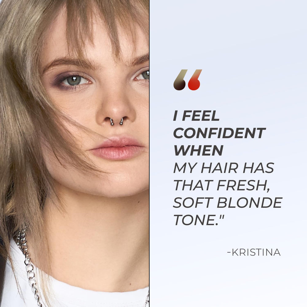 XMONDO Color Ash Blonde – certificat sans cruauté Leaping Bunny, produit vegan et respectueux.