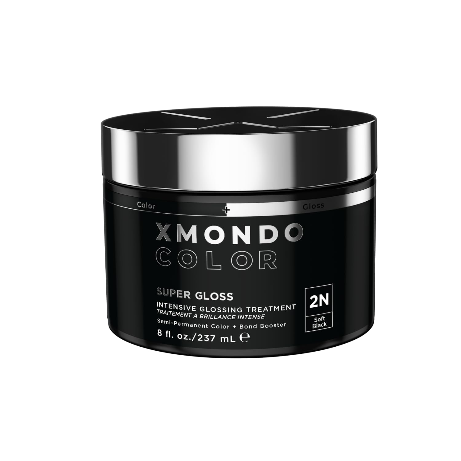 XMONDO Color Soft Black – masque dépôt couleur pour brillance et hydratation.