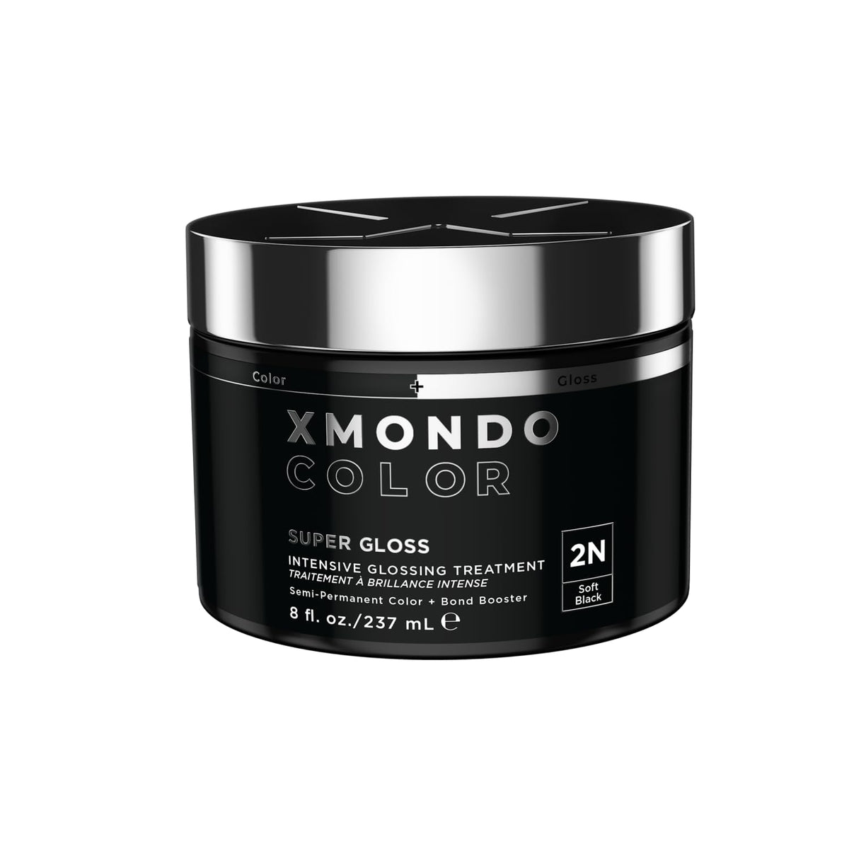XMONDO Color Soft Black – masque dépôt couleur pour brillance et hydratation.