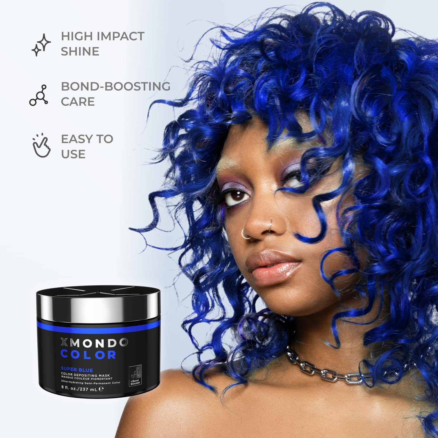 XMONDO format 8oz, emballage pratique pour usage domestique.