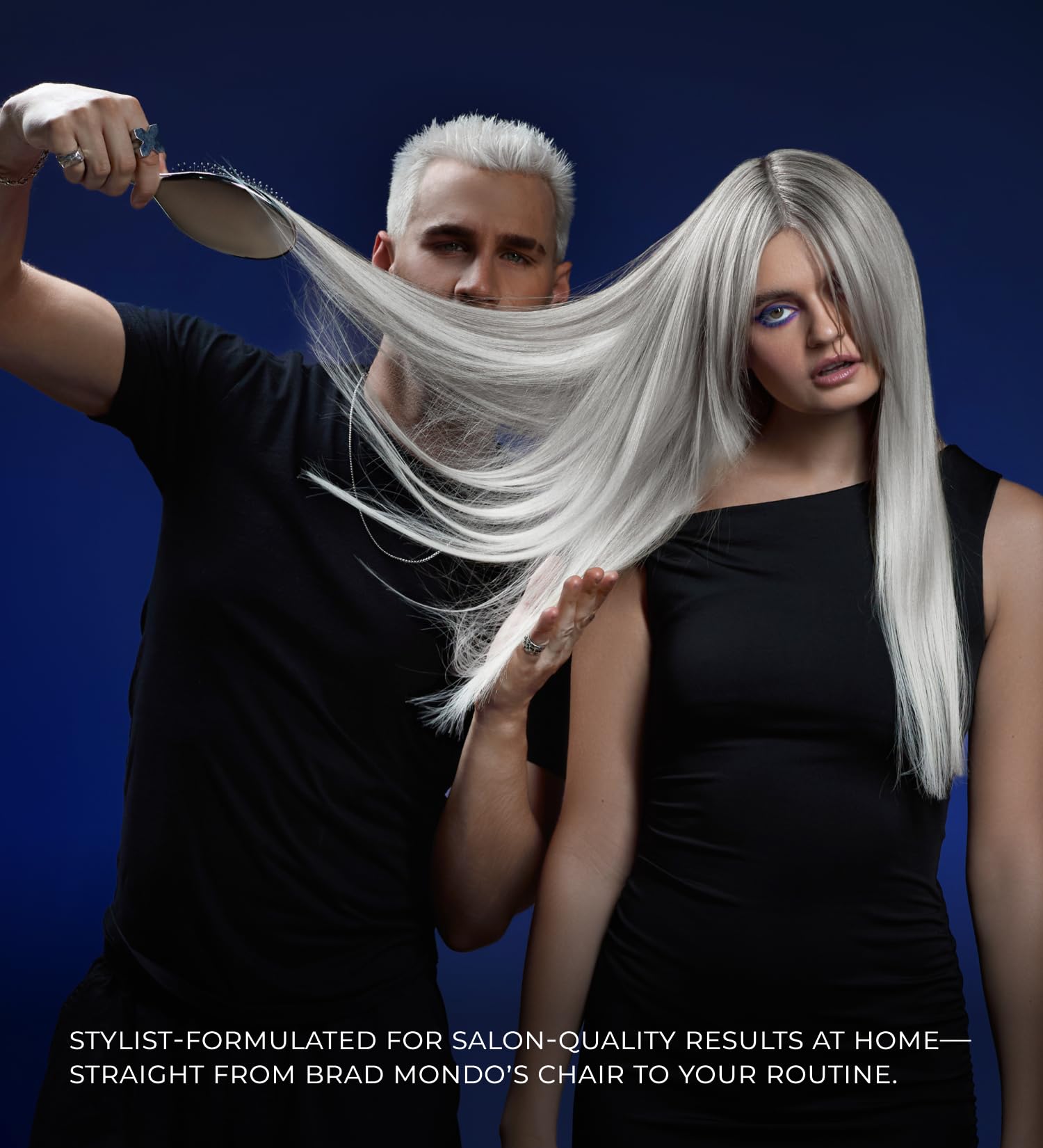 Formule végane sans cruauté adaptée aux cheveux colorés.