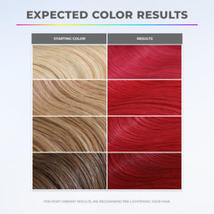 XMONDO Super Pink: application facile pour dépôt uniforme de pigment sur les cheveux.