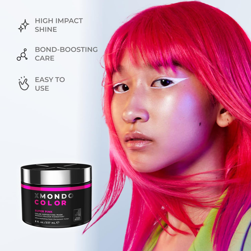 XMONDO Super Pink: brillance intense et couleur audacieuse prête à afficher.