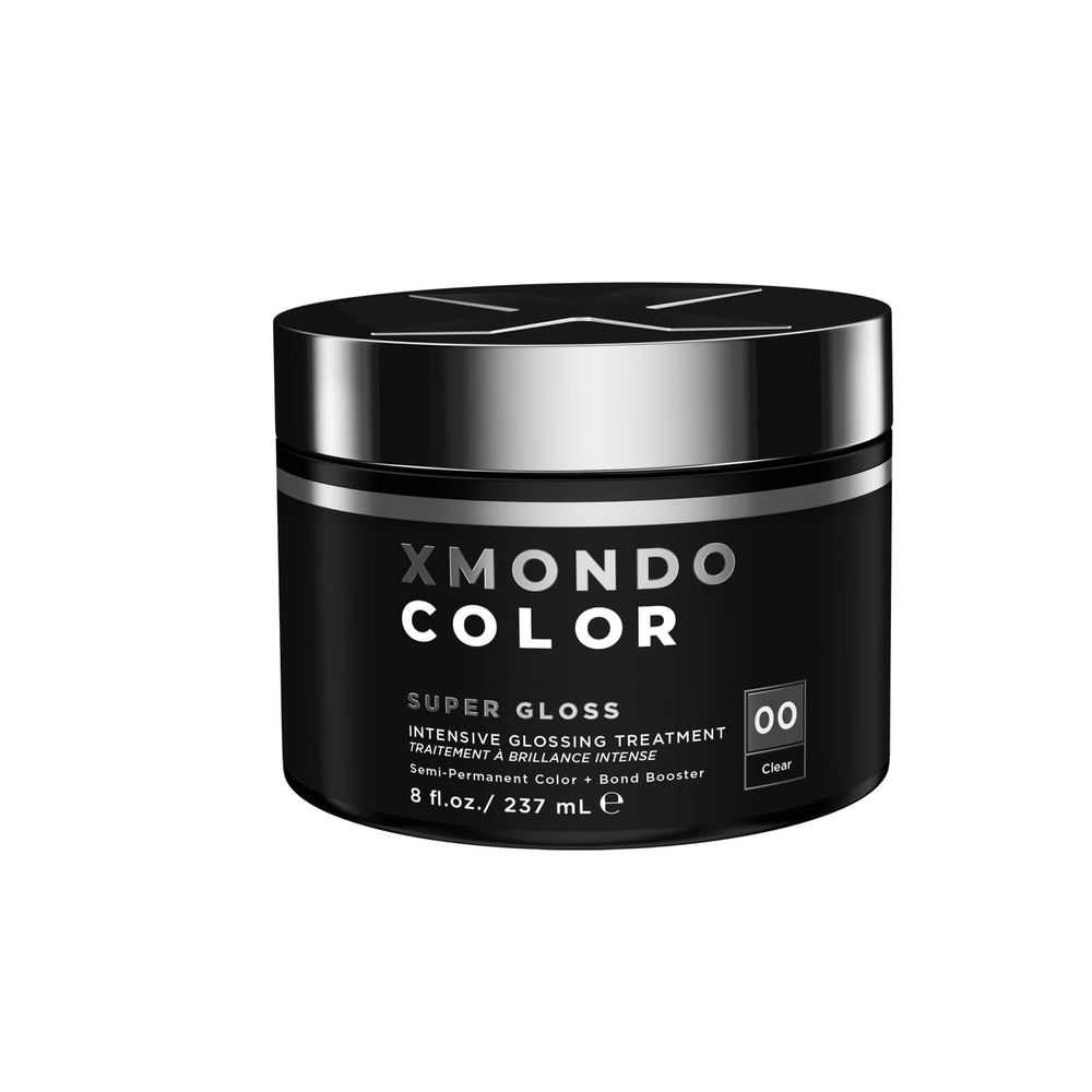 XMONDO Hair Super Gloss – bouteille pour cheveux brillants et soignés.