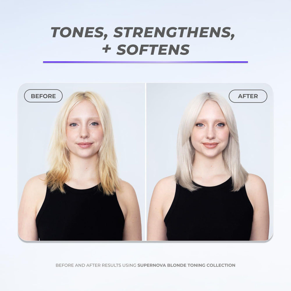 XMONDO Hair Supernova – pigments-violets neutralisent les tons jaunes pour blond lumineux