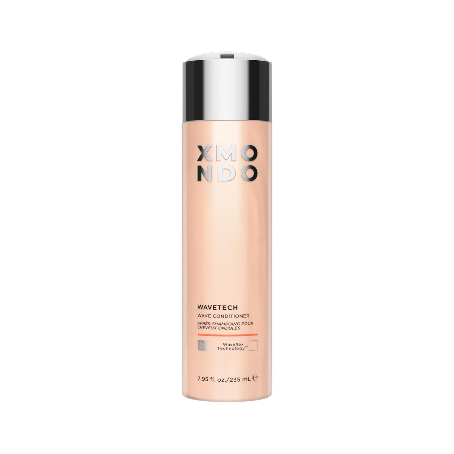 XMONDO Wave Wavetech après-shampoing, bouteille ondulante, hydratation douce pour cheveux ondulés