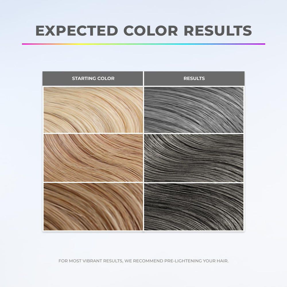 XMONDO Slate Grey, masque colorant crème offrant hydratation.