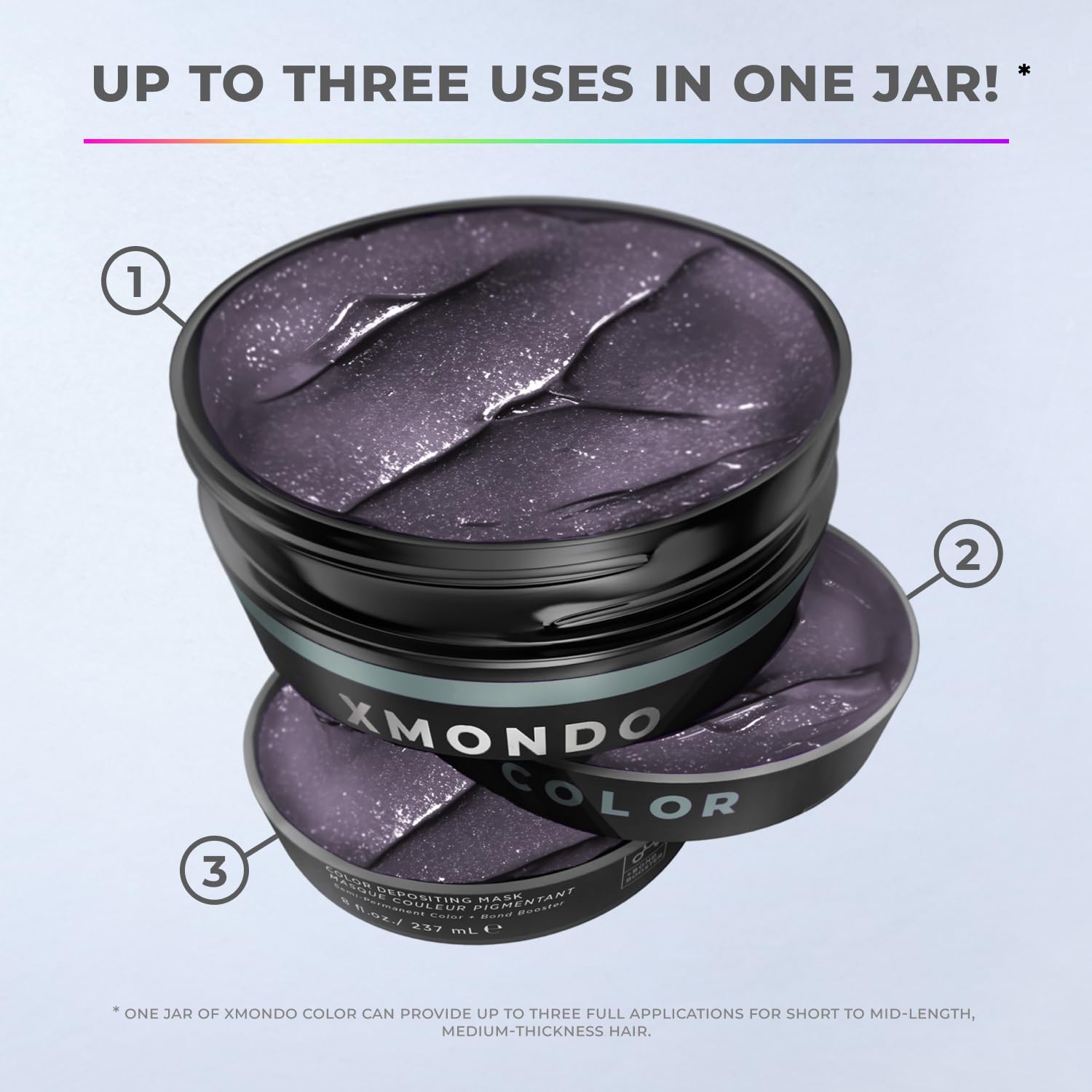 XMONDO Slate Grey, prévisualisation de la teinte grâce au swatch.