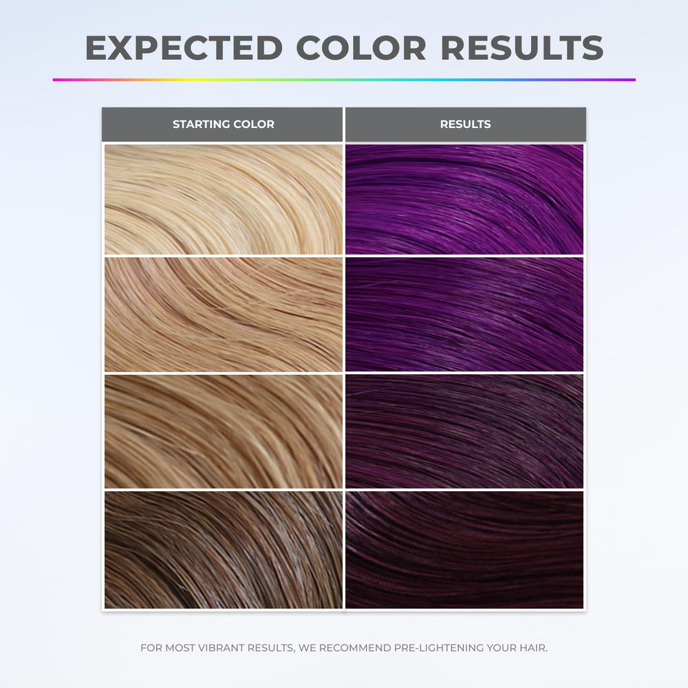 XMONDO Super Purple – Crème colorante facile à appliquer pour un pigment uniforme.