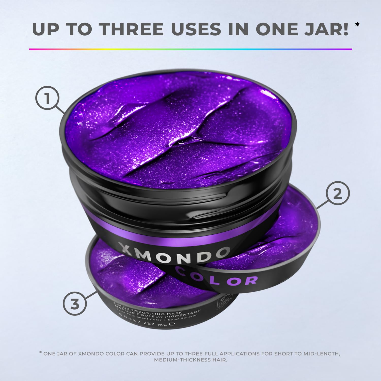 XMONDO Super Purple – Odeur légère et agréable lors de l'application.