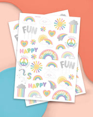 XO Fetti Licornes: designs féériques pour les enfants adorant les personnages magiques.