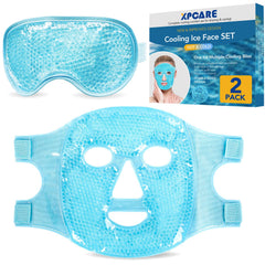 XPCARE masque yeux gel froid — apaise les poches et favorise le repos.