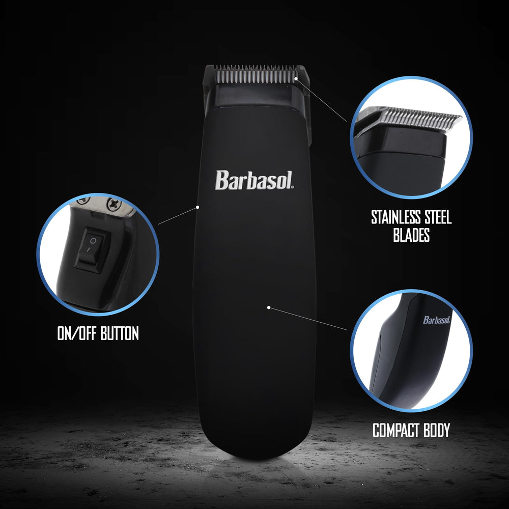 XTREME Barbasol Touch Up Trimmer, design compact et prise en main facile.