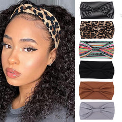 XTREND bandeau large boho imprimé, maintien confortable et look bohème pour tout sport