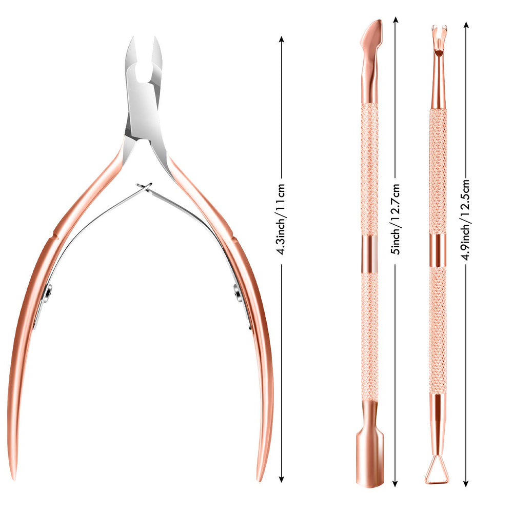 XUNXMAS coupe-cuticules précis autour des ongles