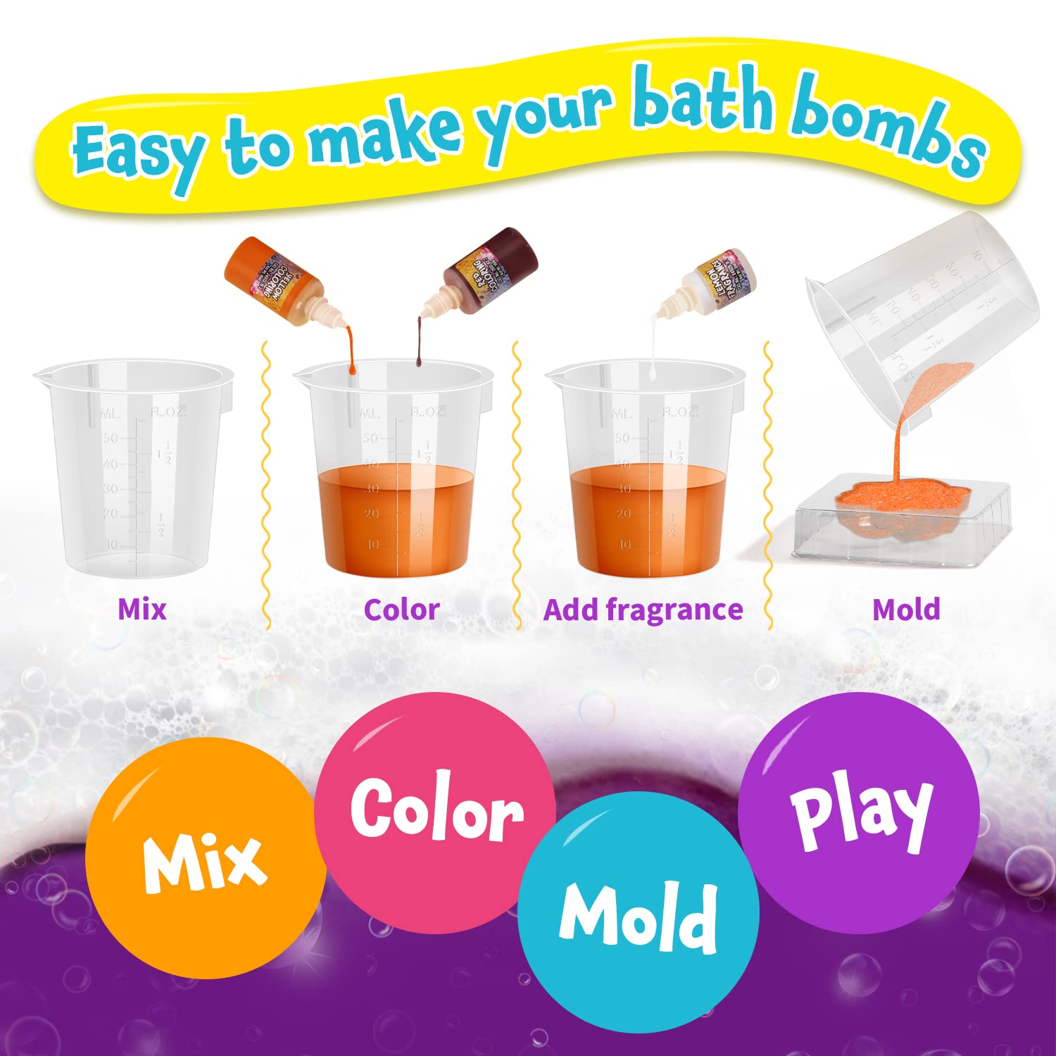 XX Bombes de Bain Labo Science – fleurs sèches pour effet visuel naturel.