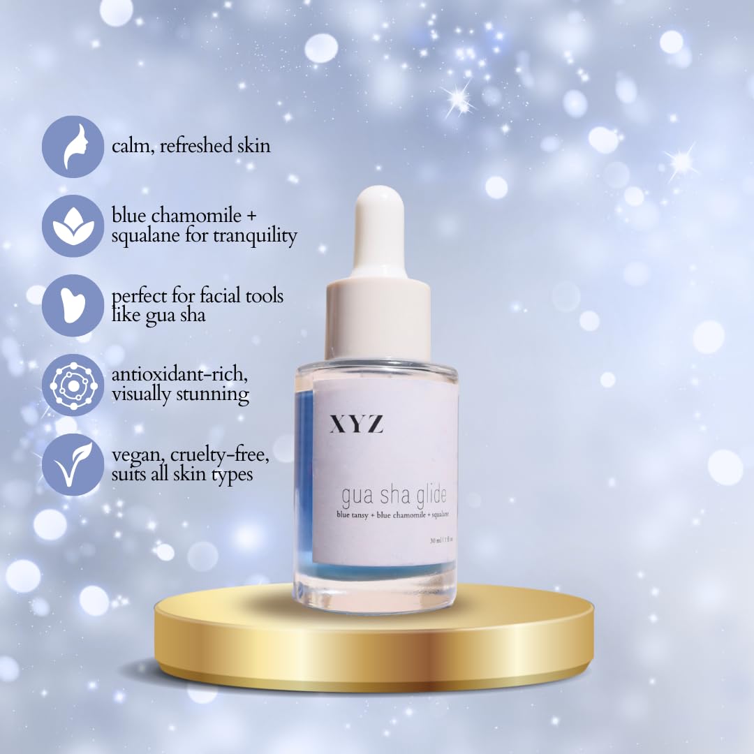 XYZ Skin Gua Sha Glide ingrédients végan et respectueux des animaux