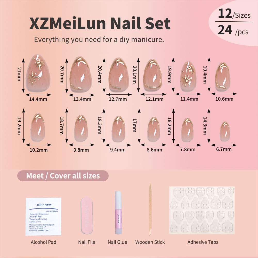 Ongles XZMeiLun etapes simples d'application rapide