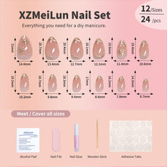 Ongles XZMeiLun etapes simples d'application rapide