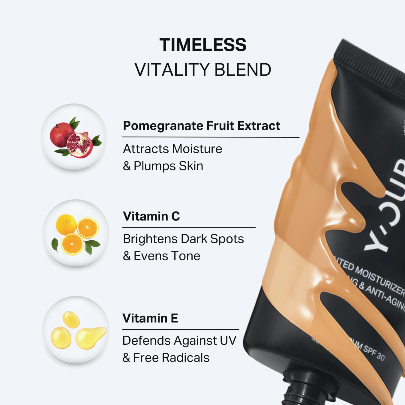 Y’OUR Sans Huile: peau fraîche sans surcharge des pores.