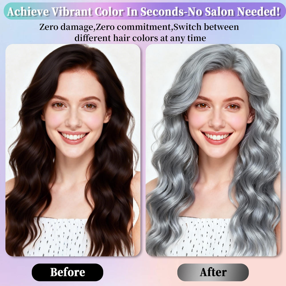 Yabacado Spray Cheveux Gris, application facile pour un look rapide.