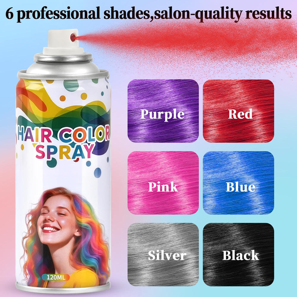 Yabacado Spray Cheveux Rose — idéal pour fêtes et moments festifs.