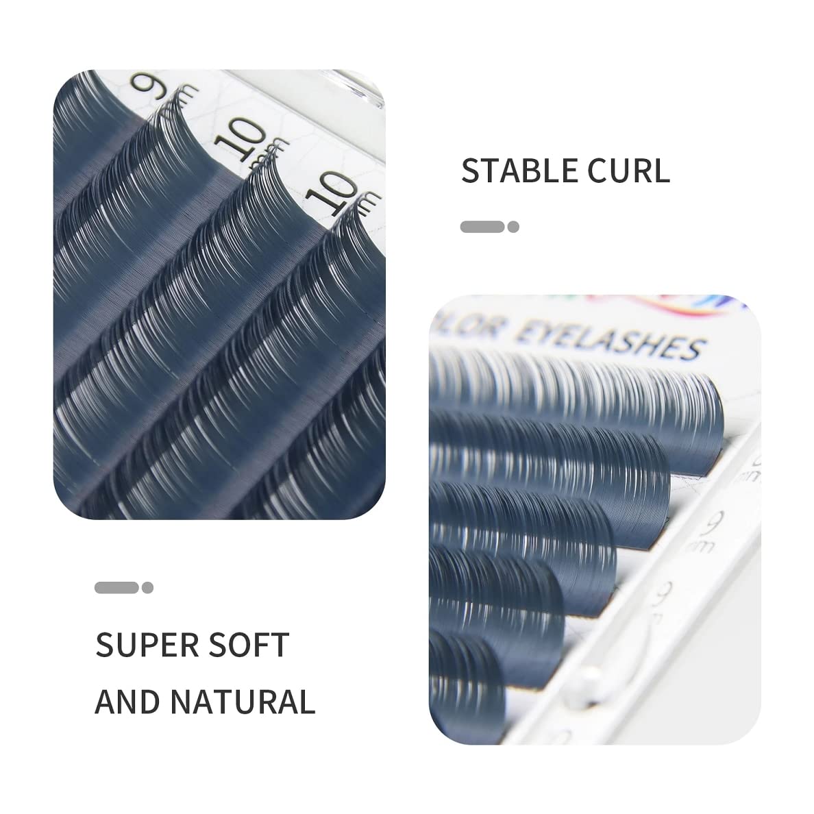 YABINA cils D Curl Vin Rouge pour intensifier le regard.