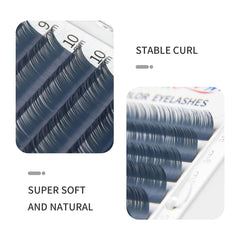YABINA cils D Curl Vin Rouge pour intensifier le regard.