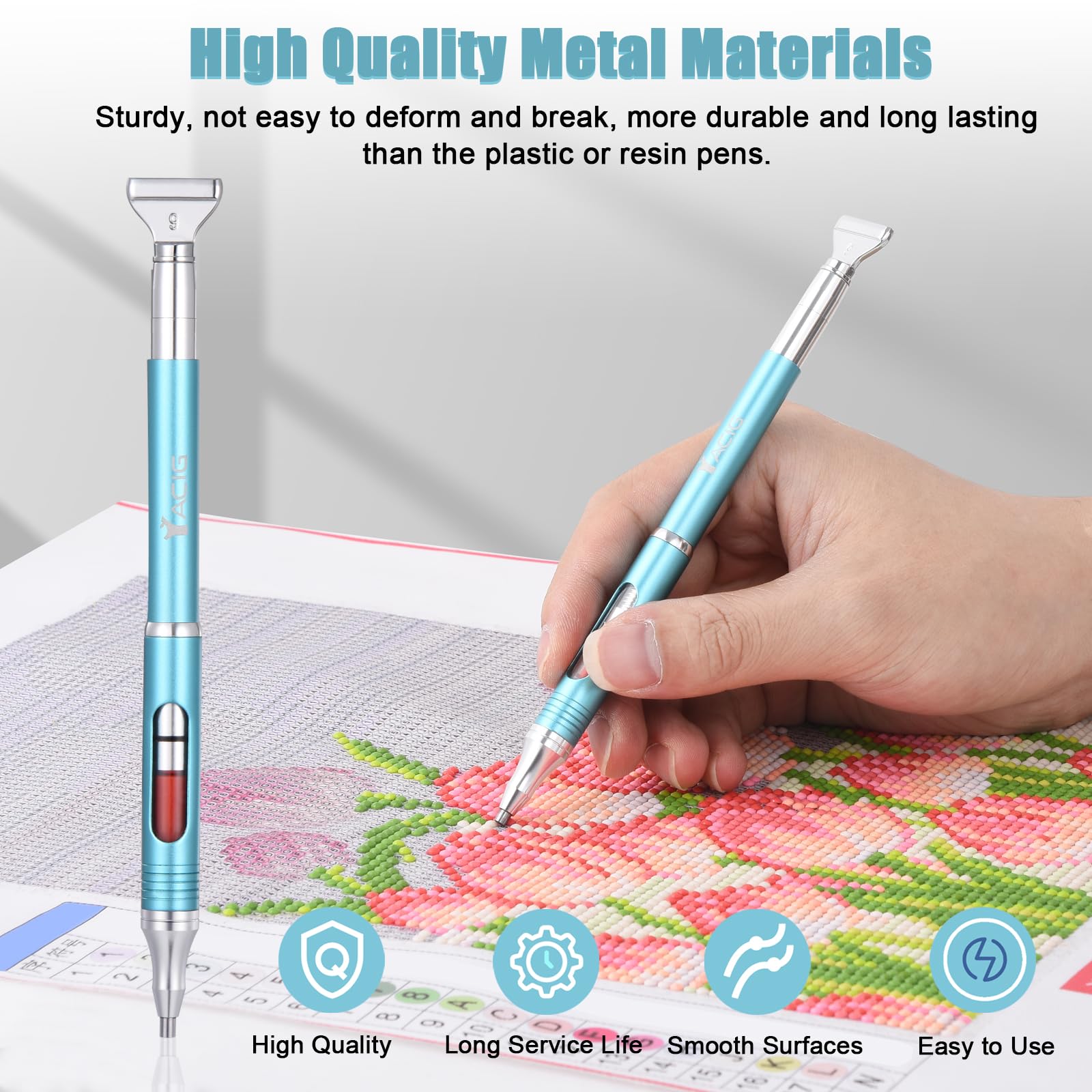 Outil polyvalent Yacig pour art des ongles et mosaïque.