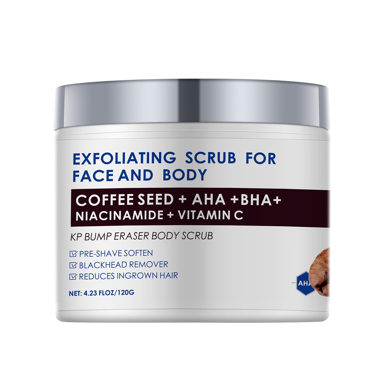 Gommage corporel YAFUSIPE KP Bump Eraser avec texture exfoliante pour peau plus douce