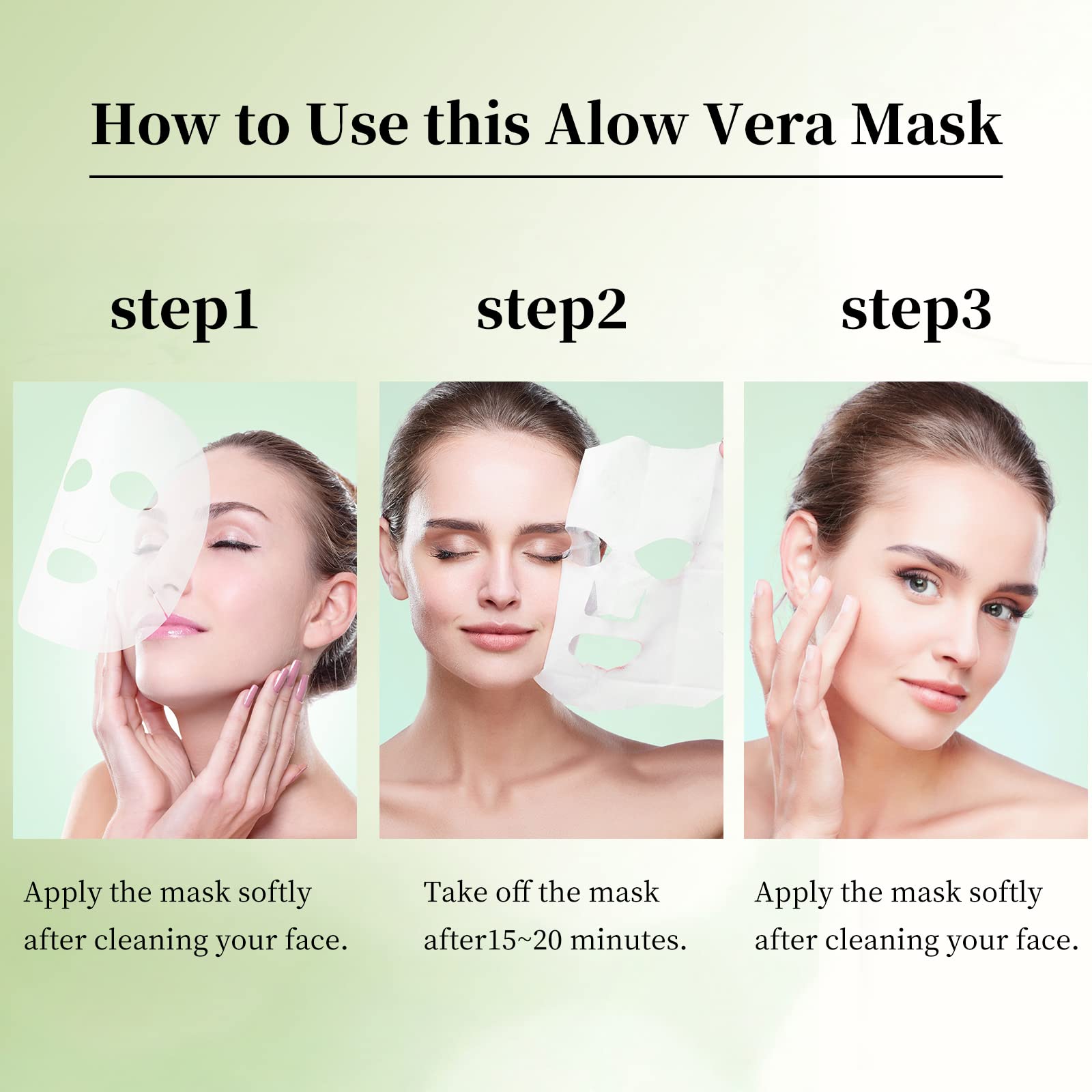 Lot de 10 masques visage YAFUSIPE pour une routine hydratante rapide.