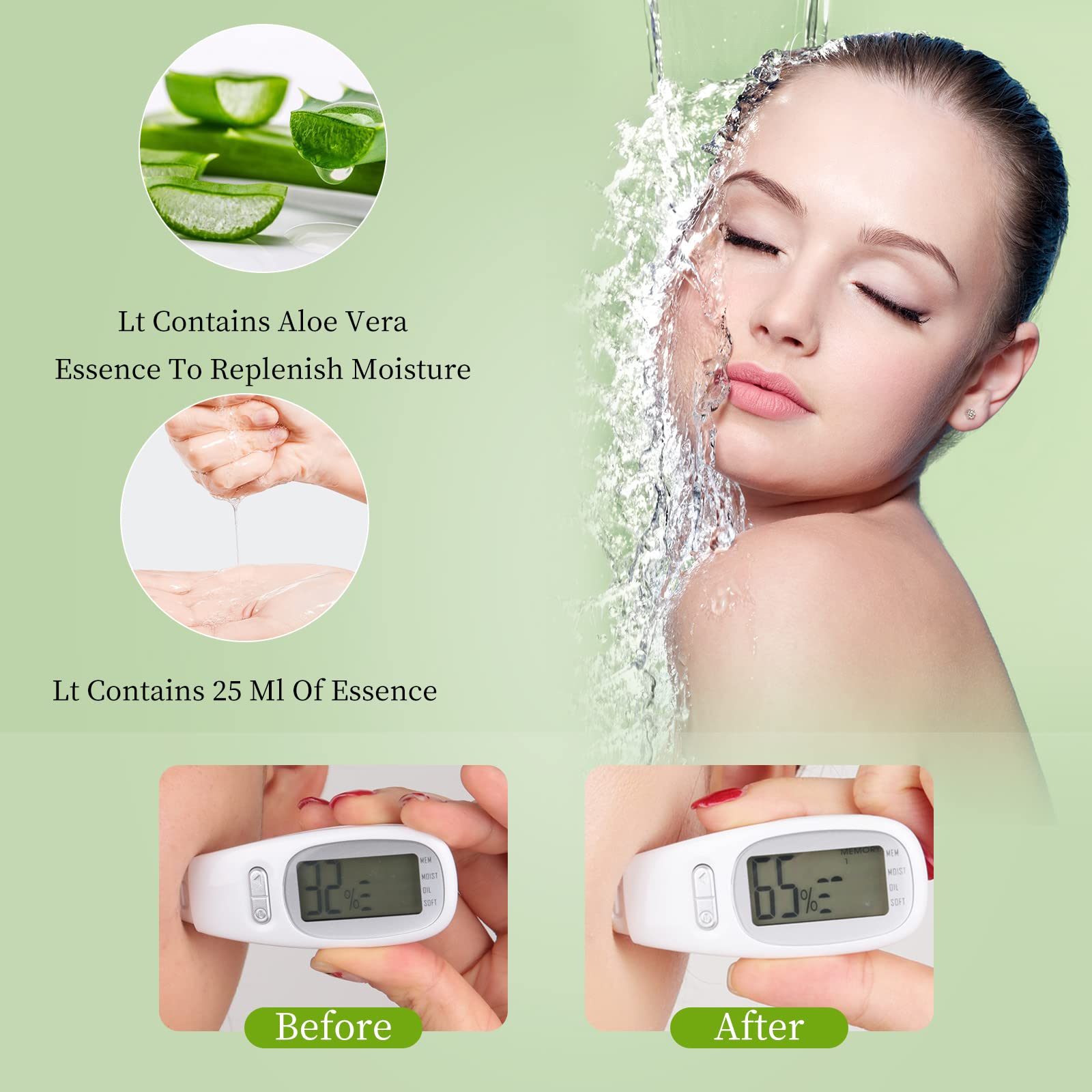 Masque YAFUSIPE avec acide hyaluronique et urée pour peau lisse.