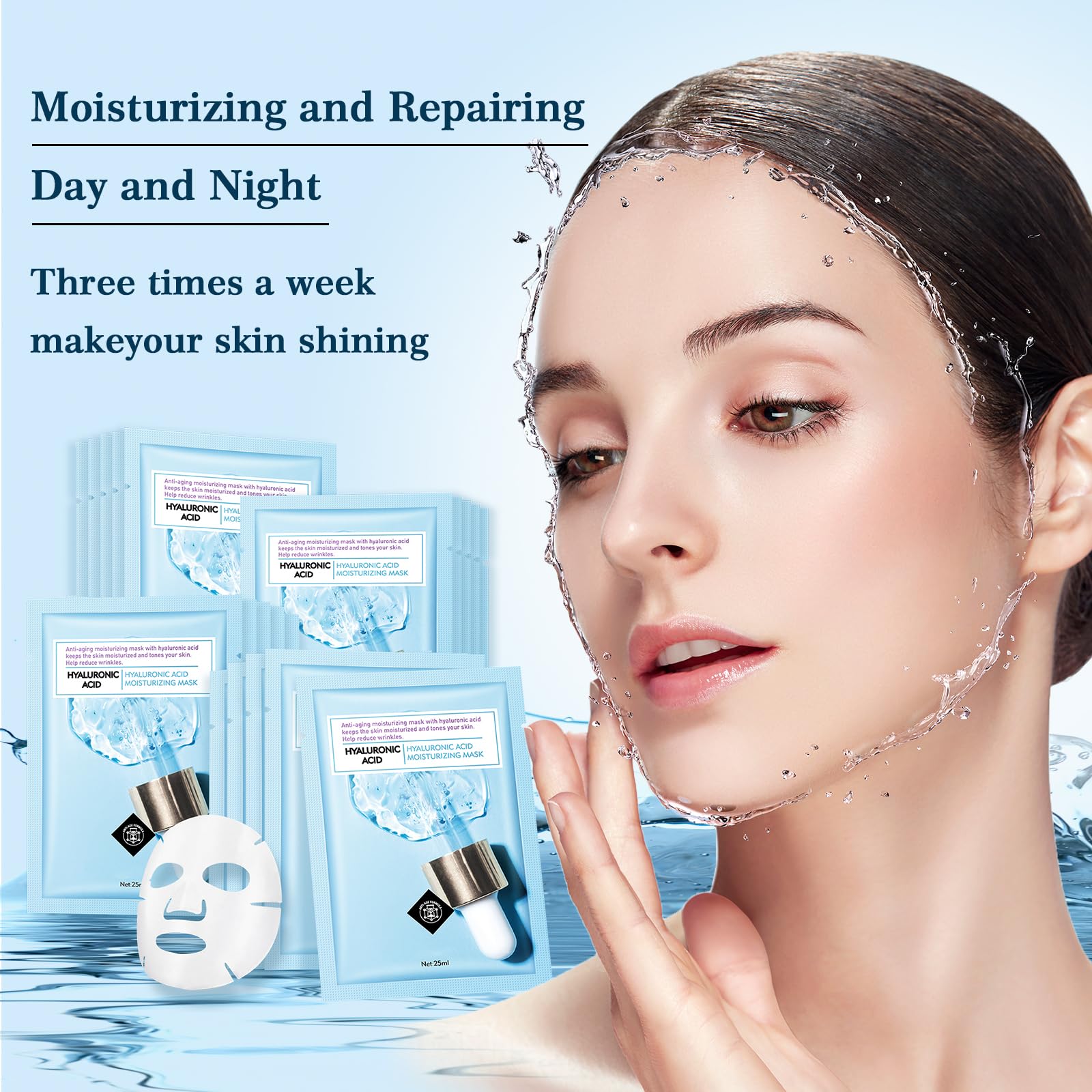 Application rapide du masque YAFUSIPE en 15 minutes pour hydrater.