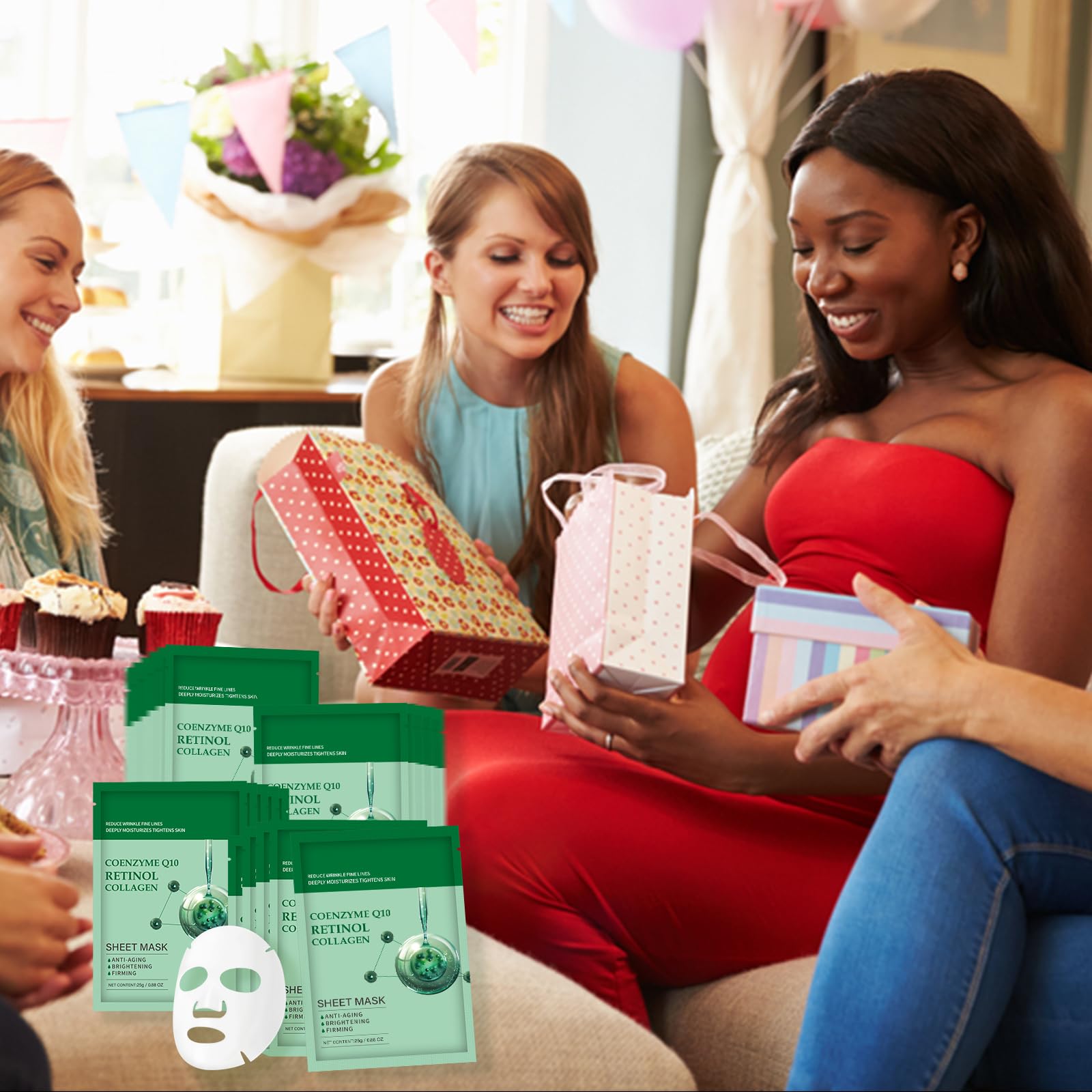 Masque YAFUSIPE Visage Avant Maquillage Relaxant: peau prête pour le maquillage