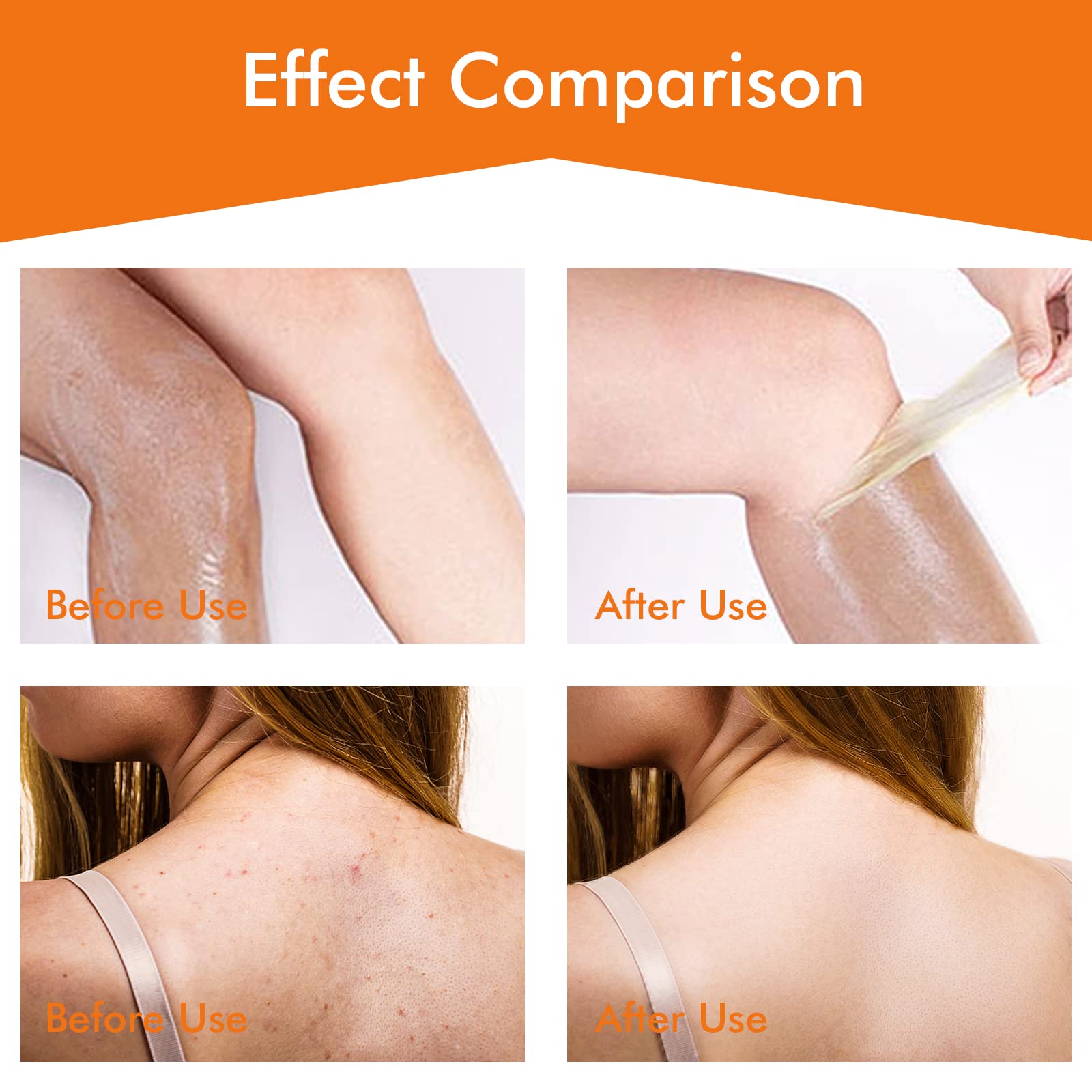 Texture du masque YAFUSIPE vitamine-C pour un éclat renouvelé du teint.