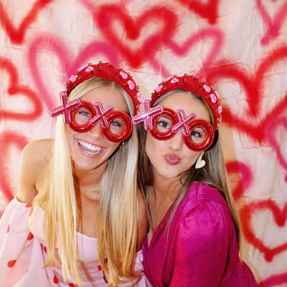 YAHPERN accessoire cheveux Saint-Valentin doux, idéal pour photos et soirées.