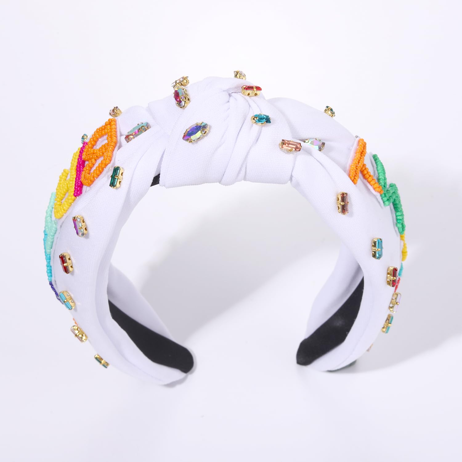YAHPERN bandeau cristaux brillants captant la lumière