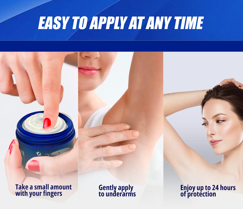 Yahve Yodora Classique Déodorant crème, hydratation légère pour peau confortable.